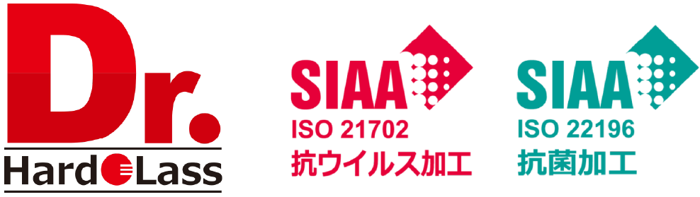 Dr. Hard Lass／SIAA ISO 21702 抗ウイルス加工／SIAA ISO 22196 抗菌加工